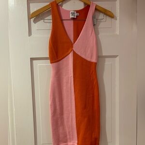 Princess Polly block coloring bodycon dress